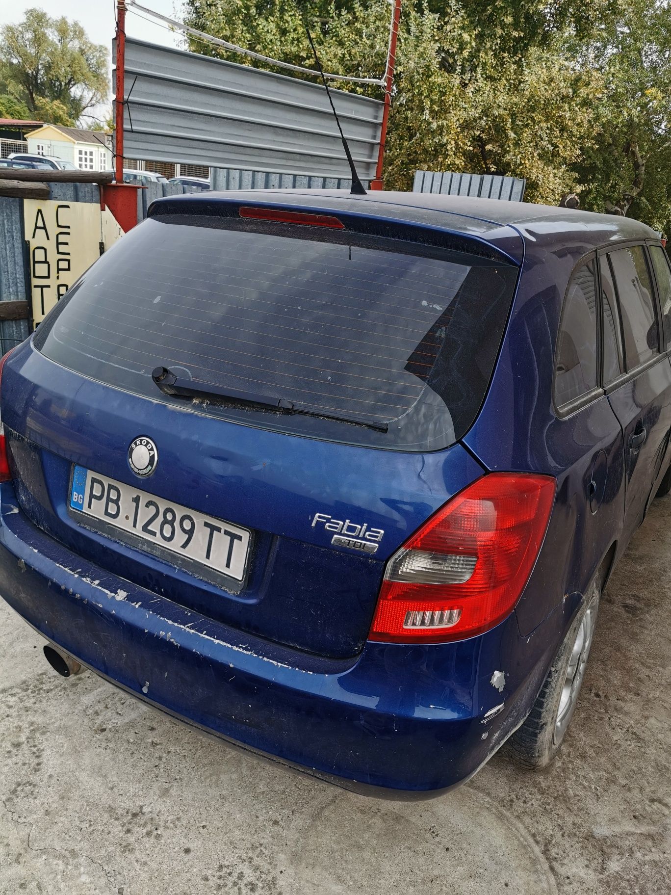 Skoda fabia 2 комби 1.4 tdi