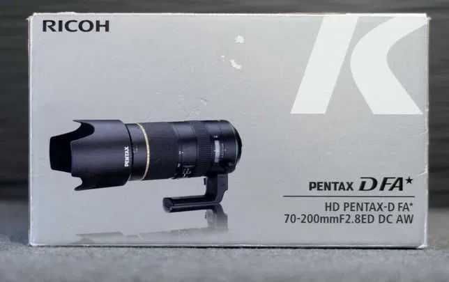 RICOH Pentax DFA 70-200mm F2.8ED DC AW | Nou. Sigilat