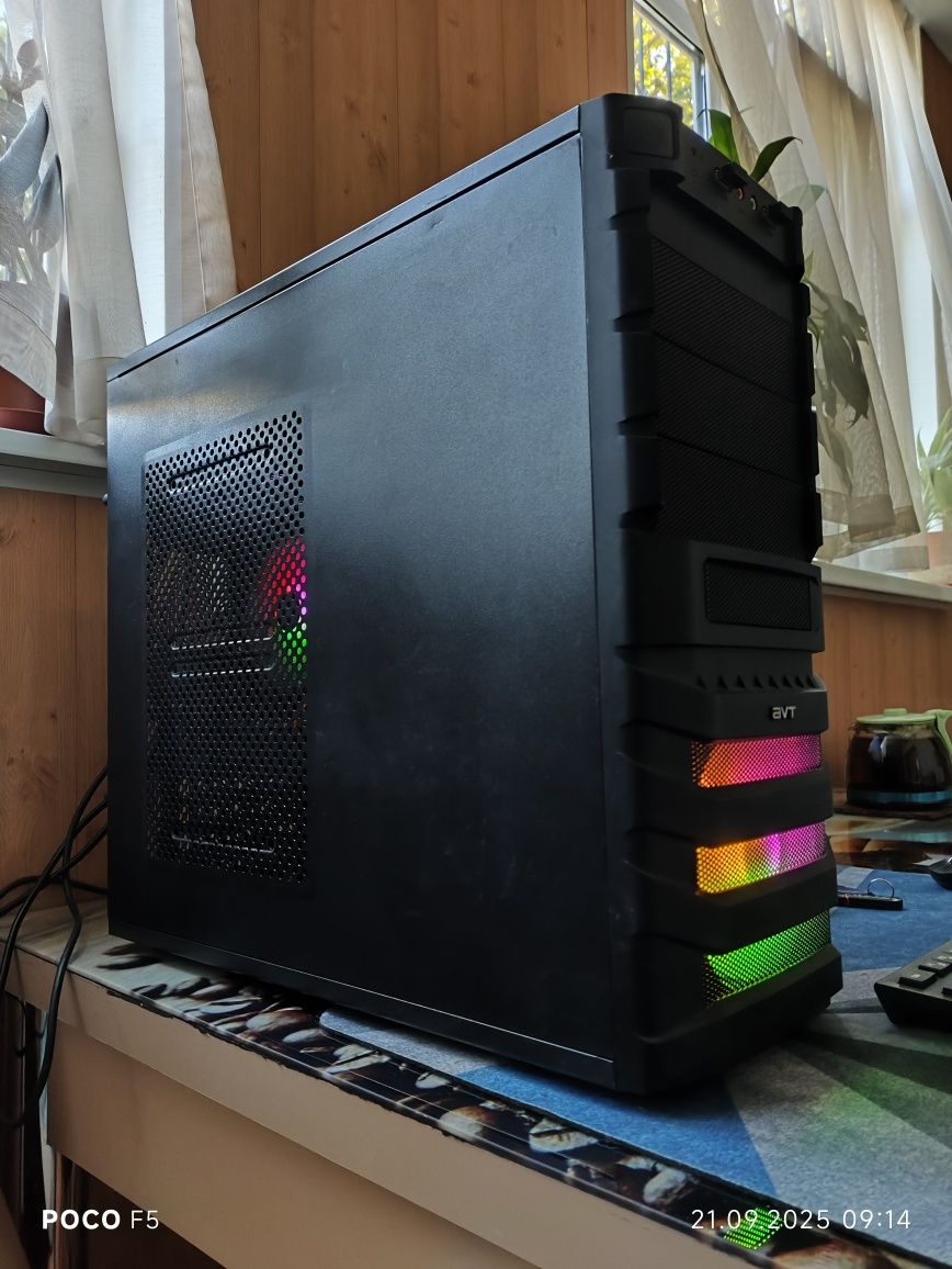 Шустрый игровой компьютер DDR4 (кейс)