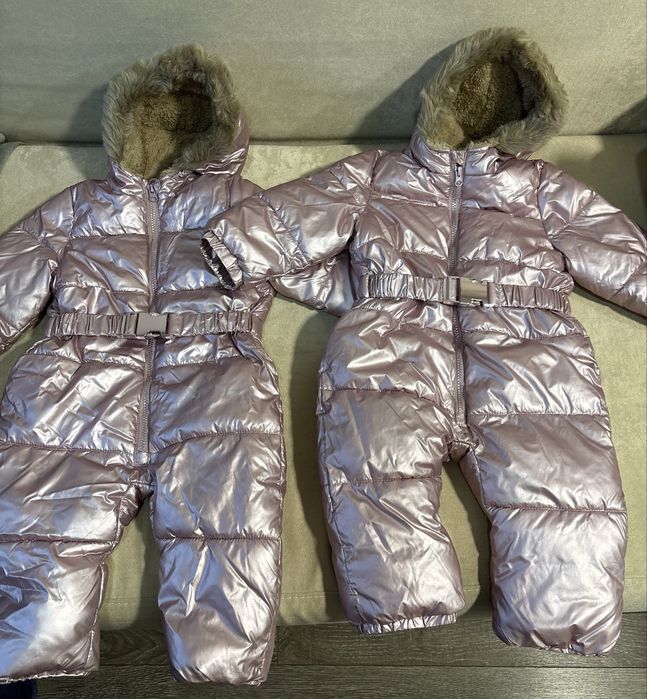 Зимни дебели ескимоси за близнаци