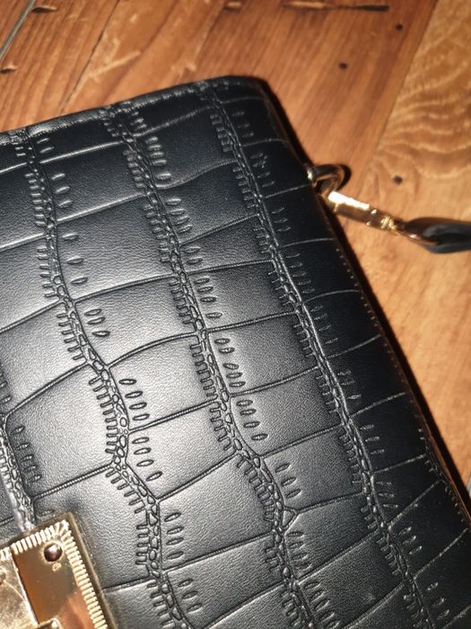 Geanta mica de umar, culoare neagra, 21/17 cm