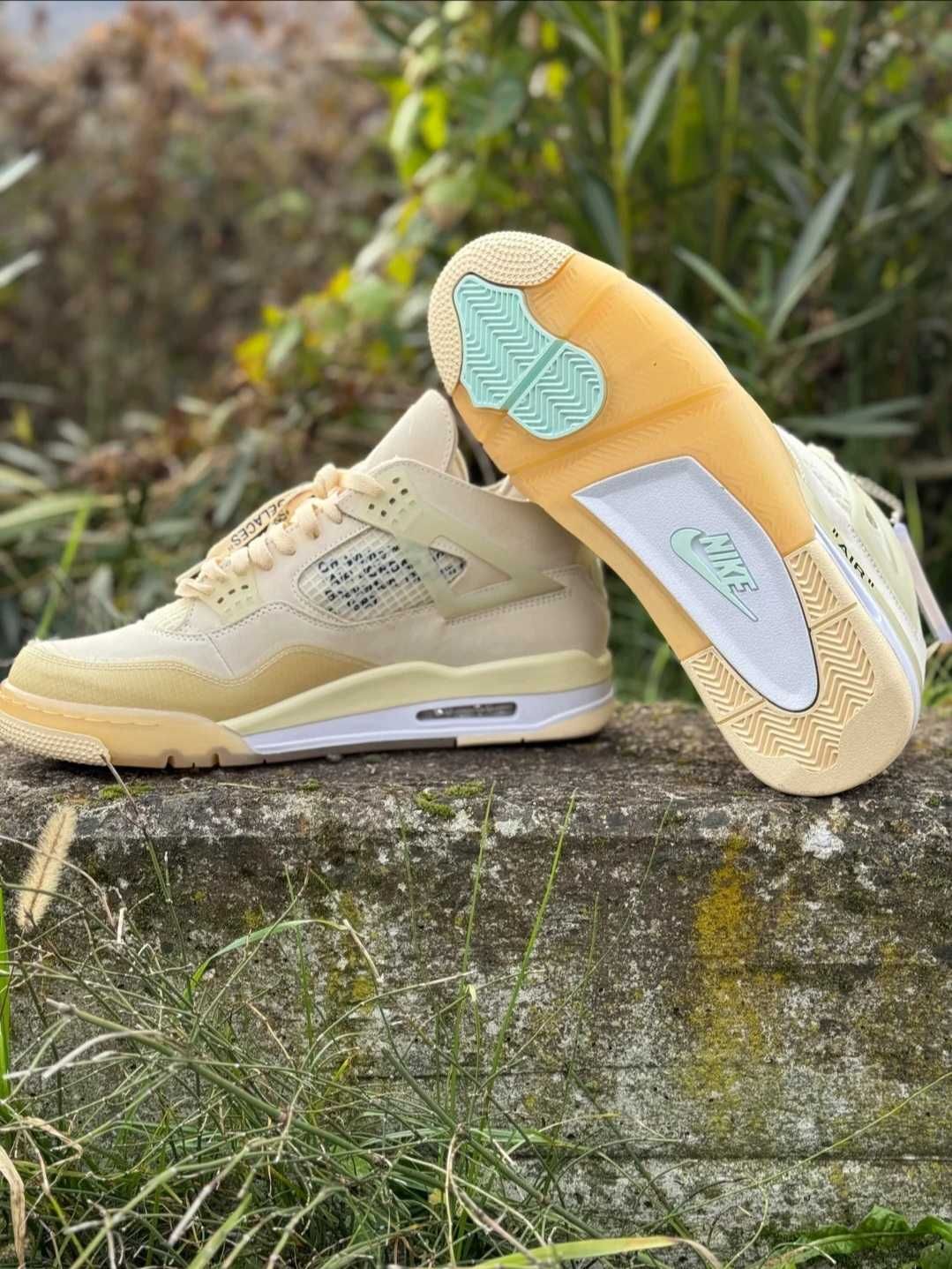 Jordan 4 off-white sail: cea mai buna calitate de pe piață!!