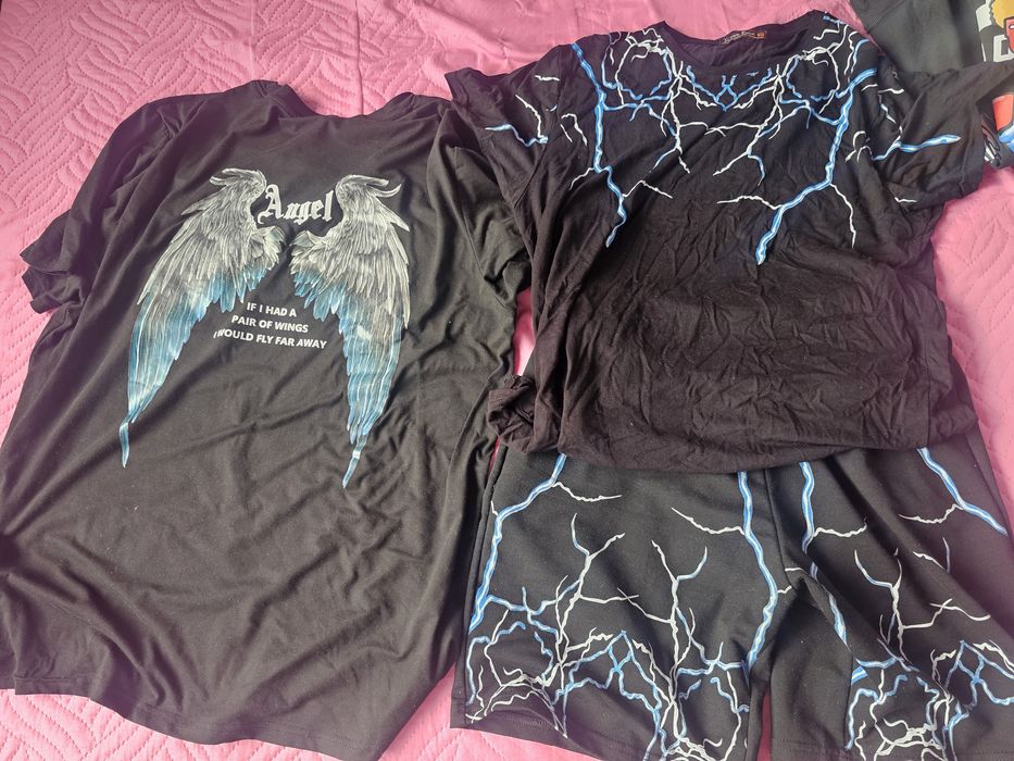 Екип на ICON + тениска на Angel + екип на светкавици