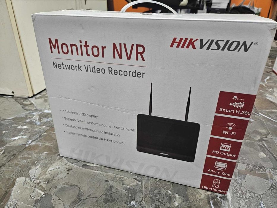Hope Amanet P5-NVR WiFi Hikvision DS-7608NI-L1/W, 8 canale,LCD , NOU