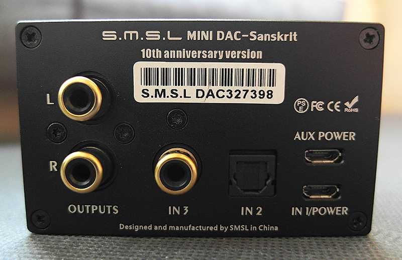 ЦАП новый. DAC S.M.S.L. Sanskrit 10th