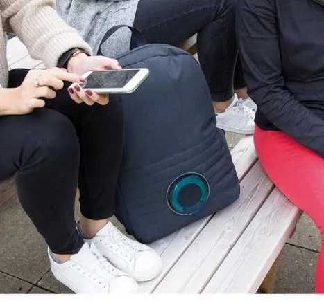 Ghiozdan cu boxa portabila XD Design Party, bluetooth - NOU