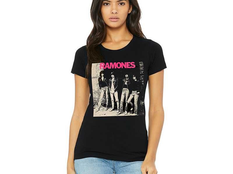 Дамска тениска Ramones 3 модела всички размери