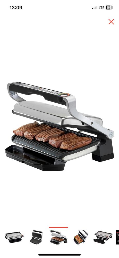 Электрогриль Tefal Optigrill+ XL GC722D34