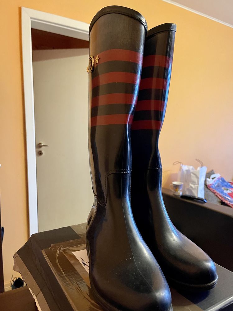 Bottes de pluie en caoutchouc Tommy Hilfiger