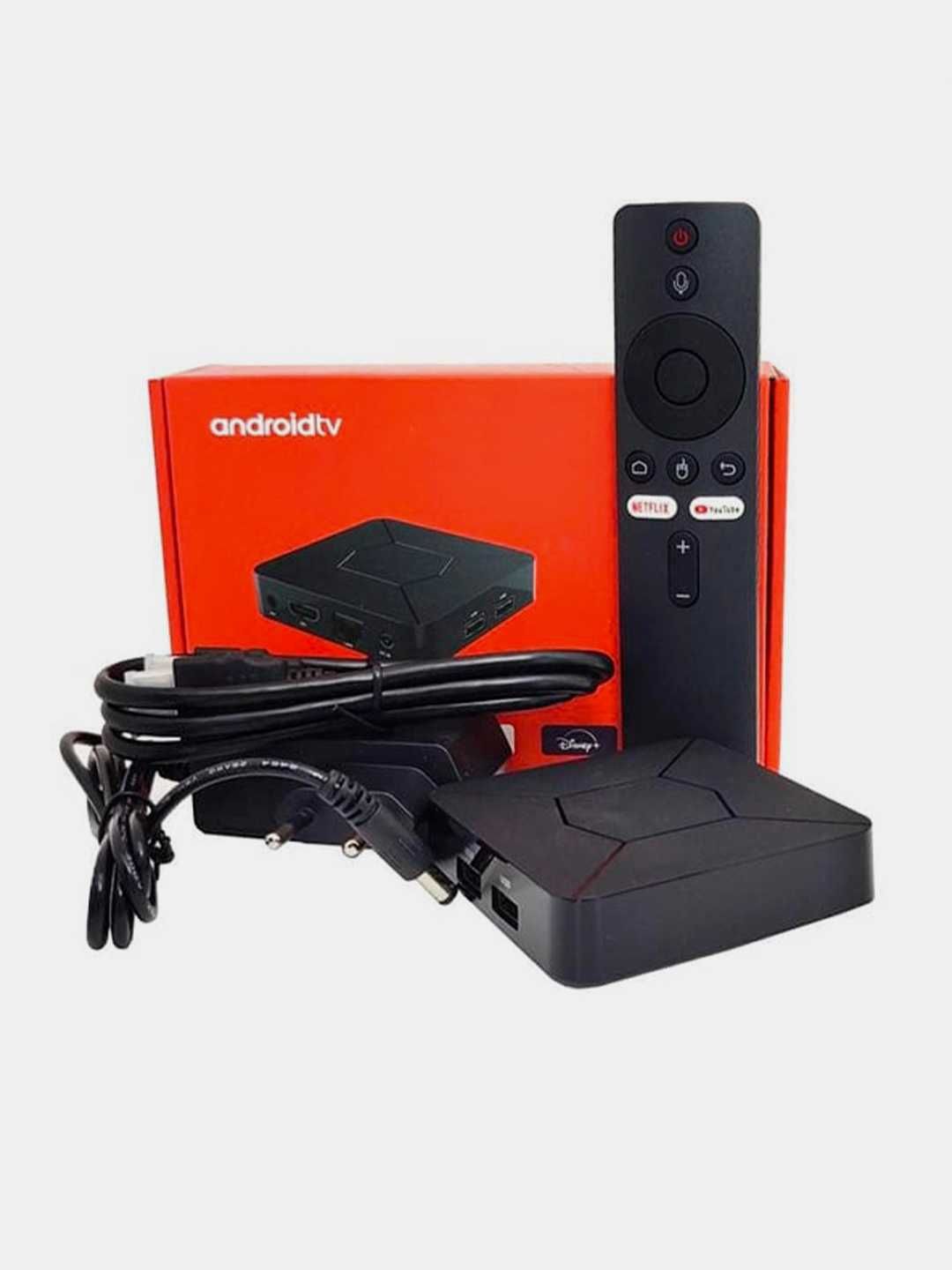 Новая smart Tv приставка для телевизора + 2000 каналов бонус бесплатно