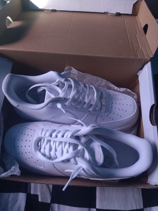 Air Force 1 '07 alb și negru