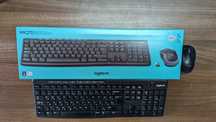 Kit Logitech Wireless Desktop MK270, USB 2.0, layout US INTL, Negru