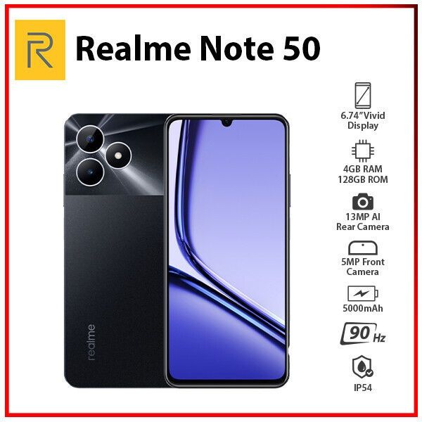 Jigyaaar bitta qchu telefon bor Realme note 50 ko'rvormismi?