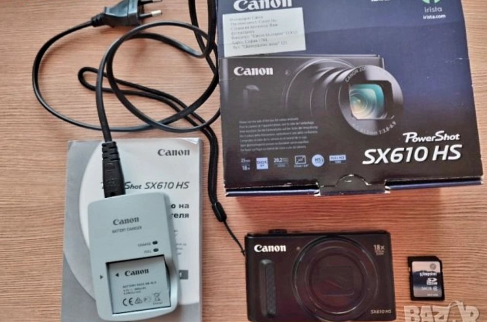 Фотоапарат Canon Power Shot SX 610 HS