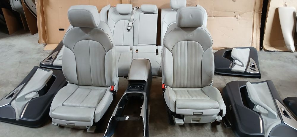 Interior de piele S-line Audi A6 4G c7 2013-2018