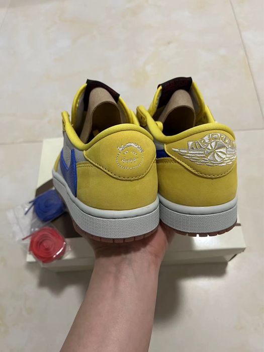 Air Jordan 1 Retro Low OG SP Travis Scott Canary