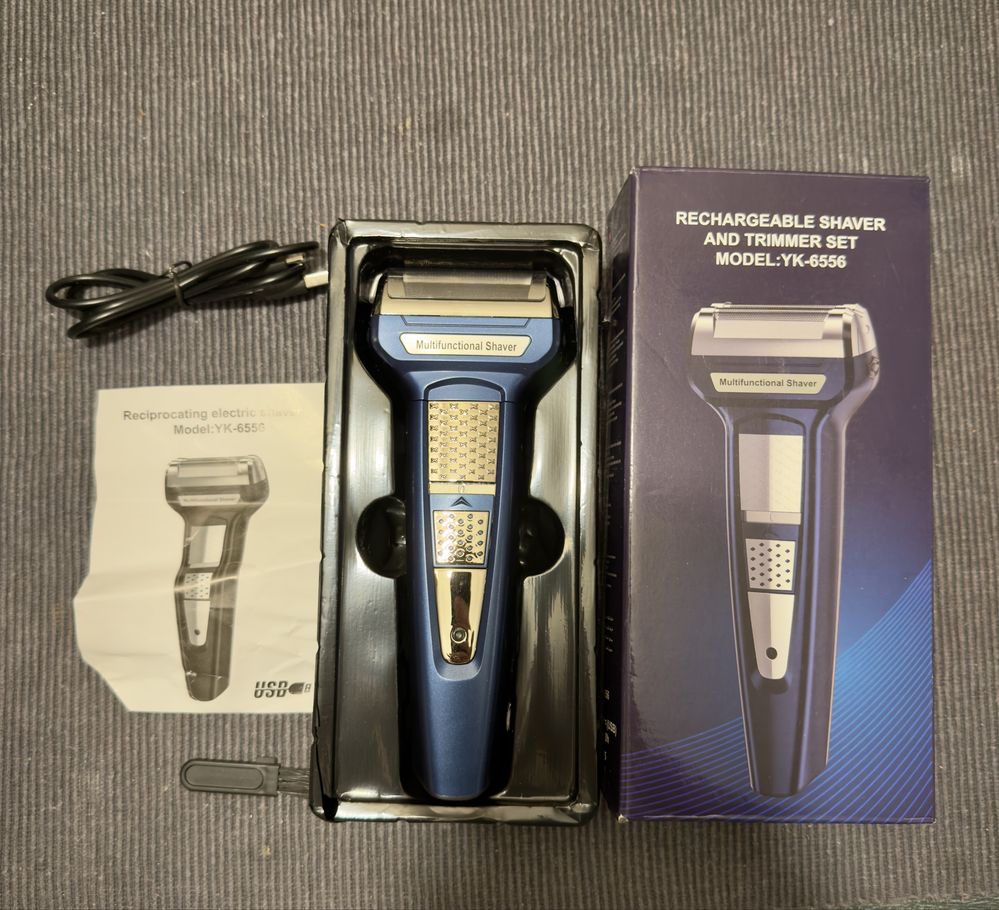 2 in 1 Shaver cu masina de tuns