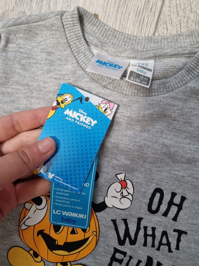 Bluza Halloween Mickey Mouse LC Waikiki noua [86]