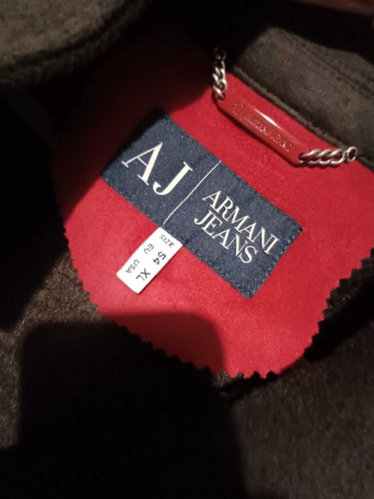 Зимно мъжко палто Armani Jeans късо