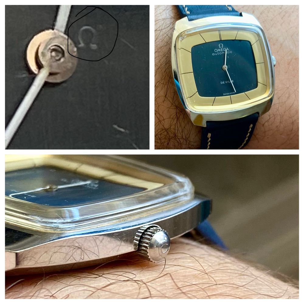 Ceas Omega De Ville Automatic , Cadran two -tone, cal 711,
