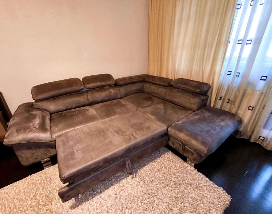 Canapea coltar extensibil