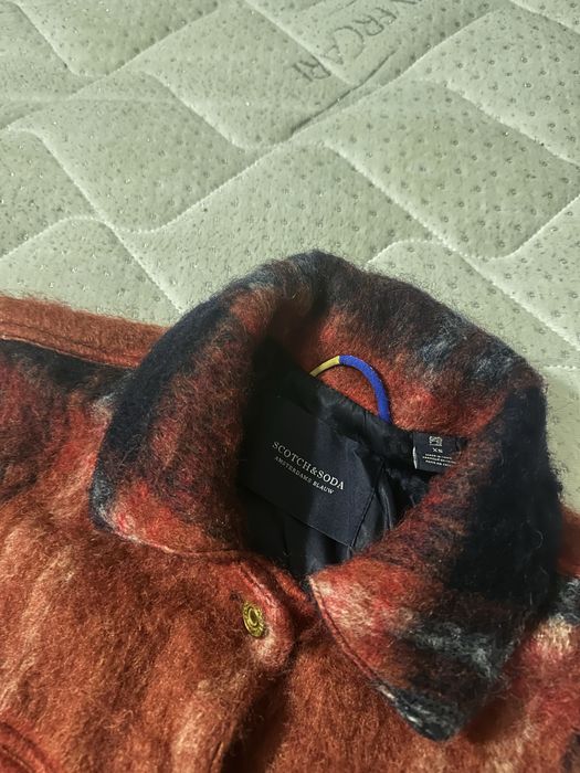 SCOTCH & SODA Women Oversized Checked Trucker Jacket