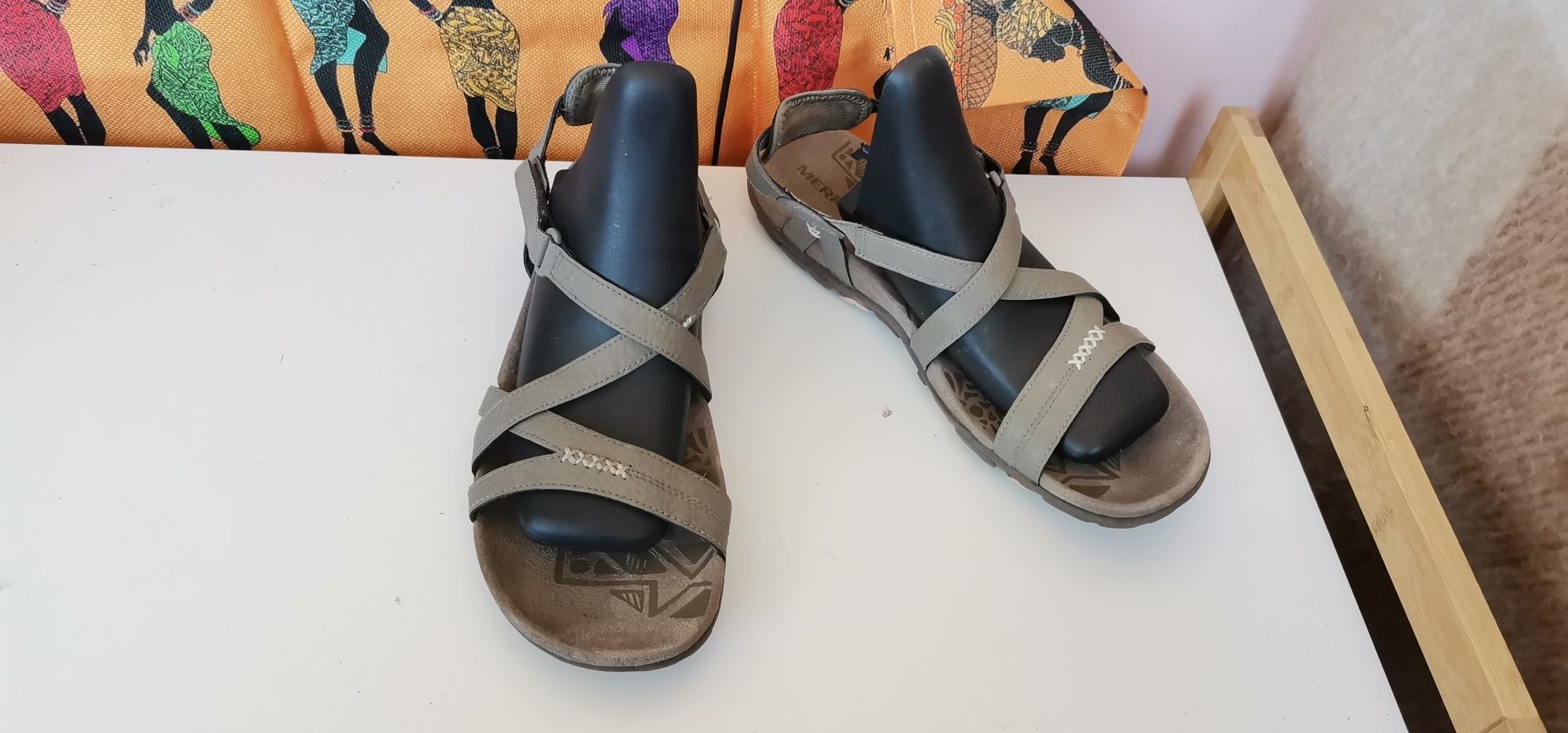 Сандали Merrell 40. 5н. Естествена кожа