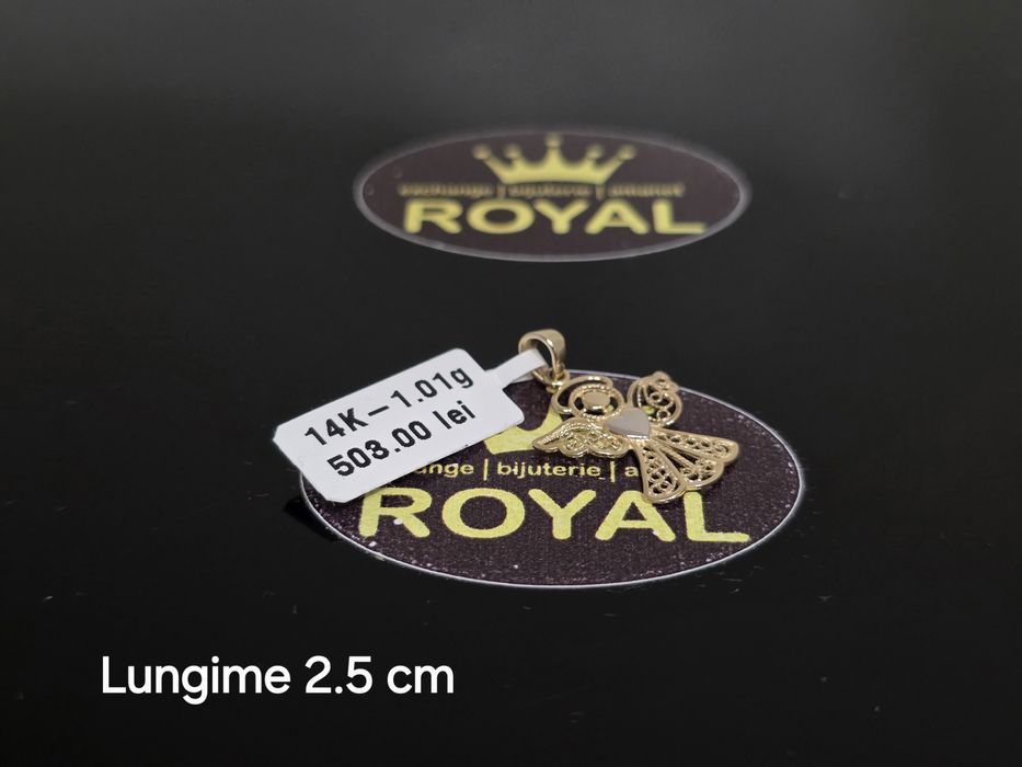 Bijuteria Royal: pandantiv aur 14k/1.01 gr