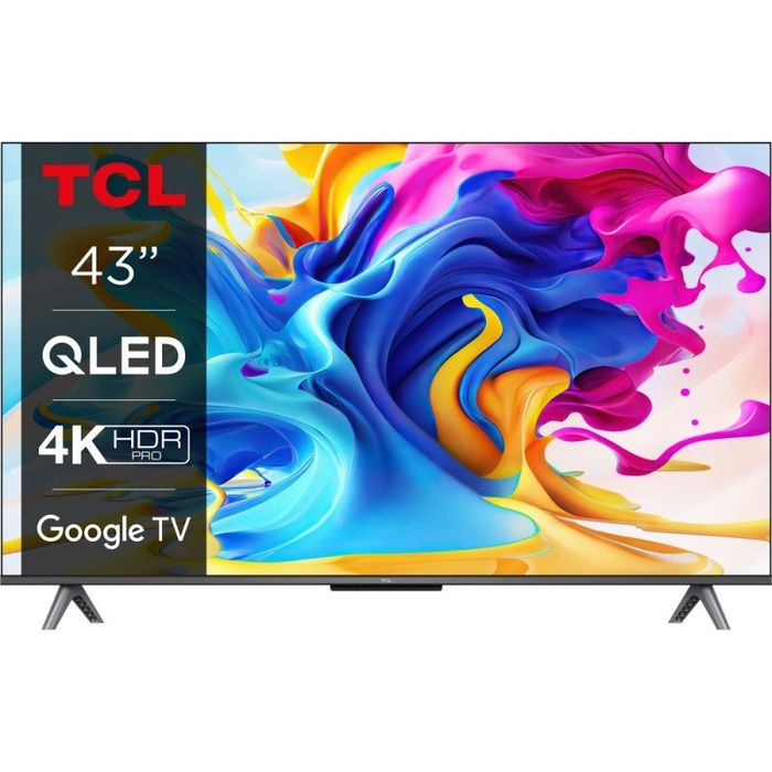 Televizor Smart QLED 4K TCL 43C645 (109 cm) - Stare Impecabilă!