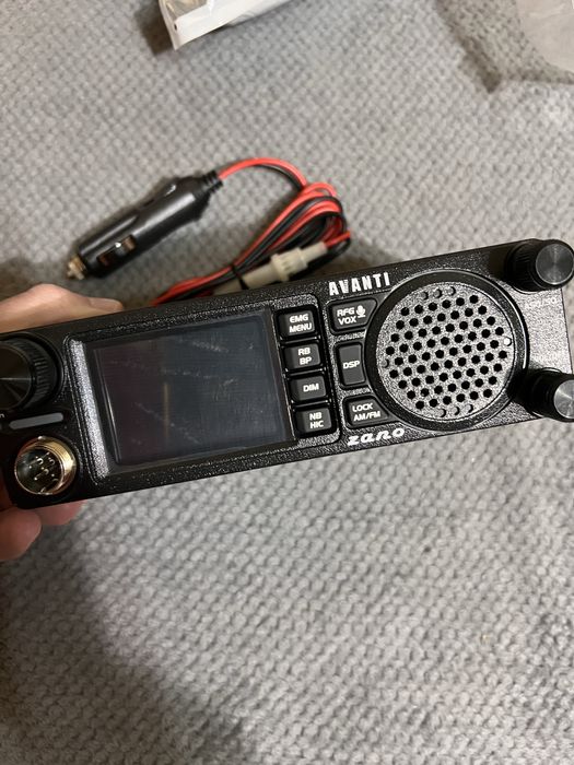Statie radio cb zano 12/24V, format 1DIN, difuzor frontal,m.