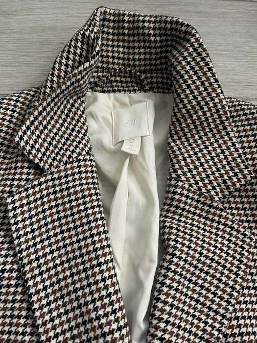 Карирано дамско сако