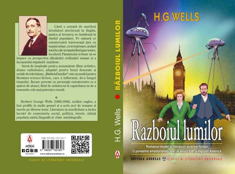 Carte Razboiul Lumilor – H.G.Wells