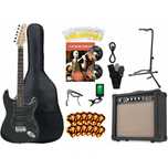 Set complet chitara Electrica Rocktile ProST60BK cu amplificator +husa