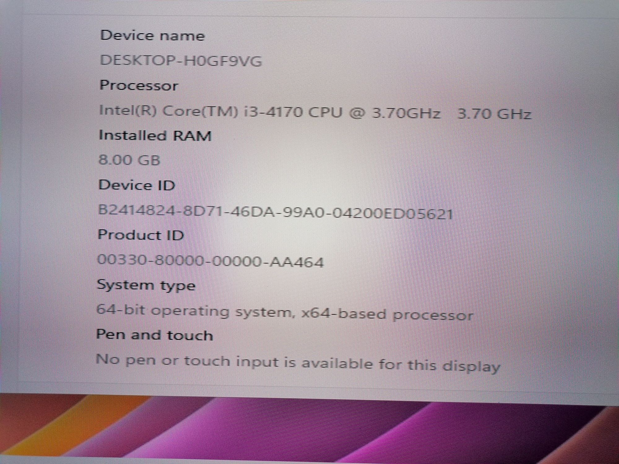 Unitate PC HP  I3