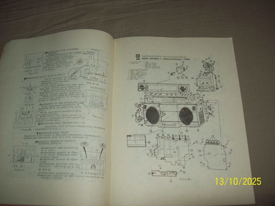Carte scheme electronice radio casetofon Electronica RCS 003 etc