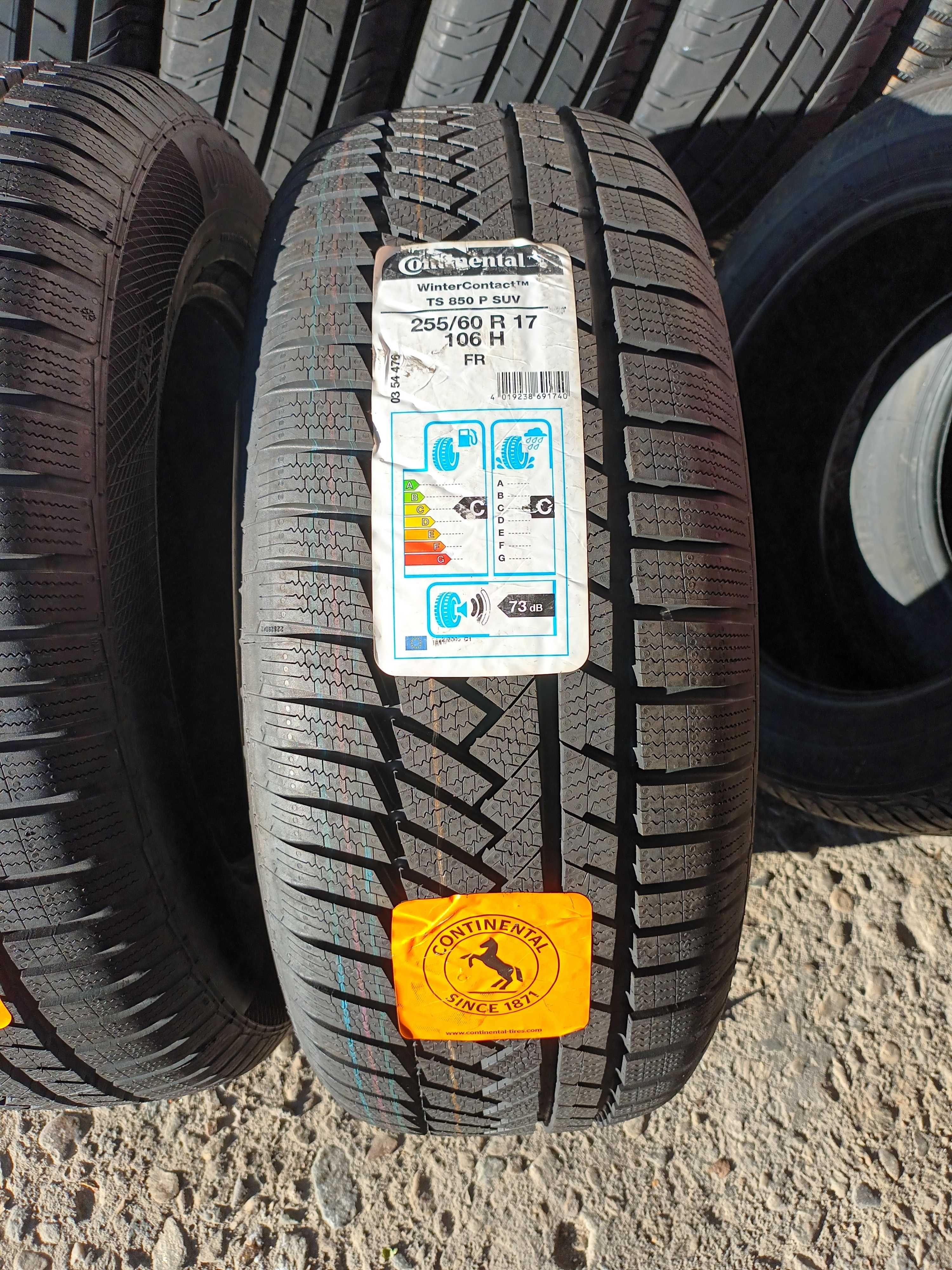 2 Нови зимни гуми 255/60 R17 Continental Winter TS850P SUV 106H M+S