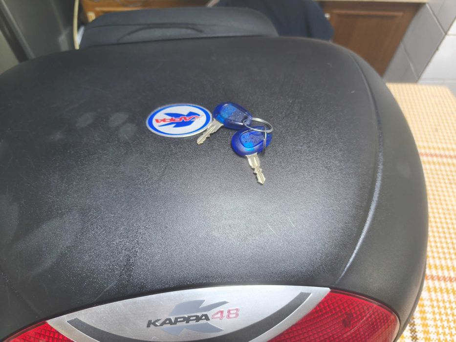 Top case kapa 48 l,Piaggio hexagon 125 cc