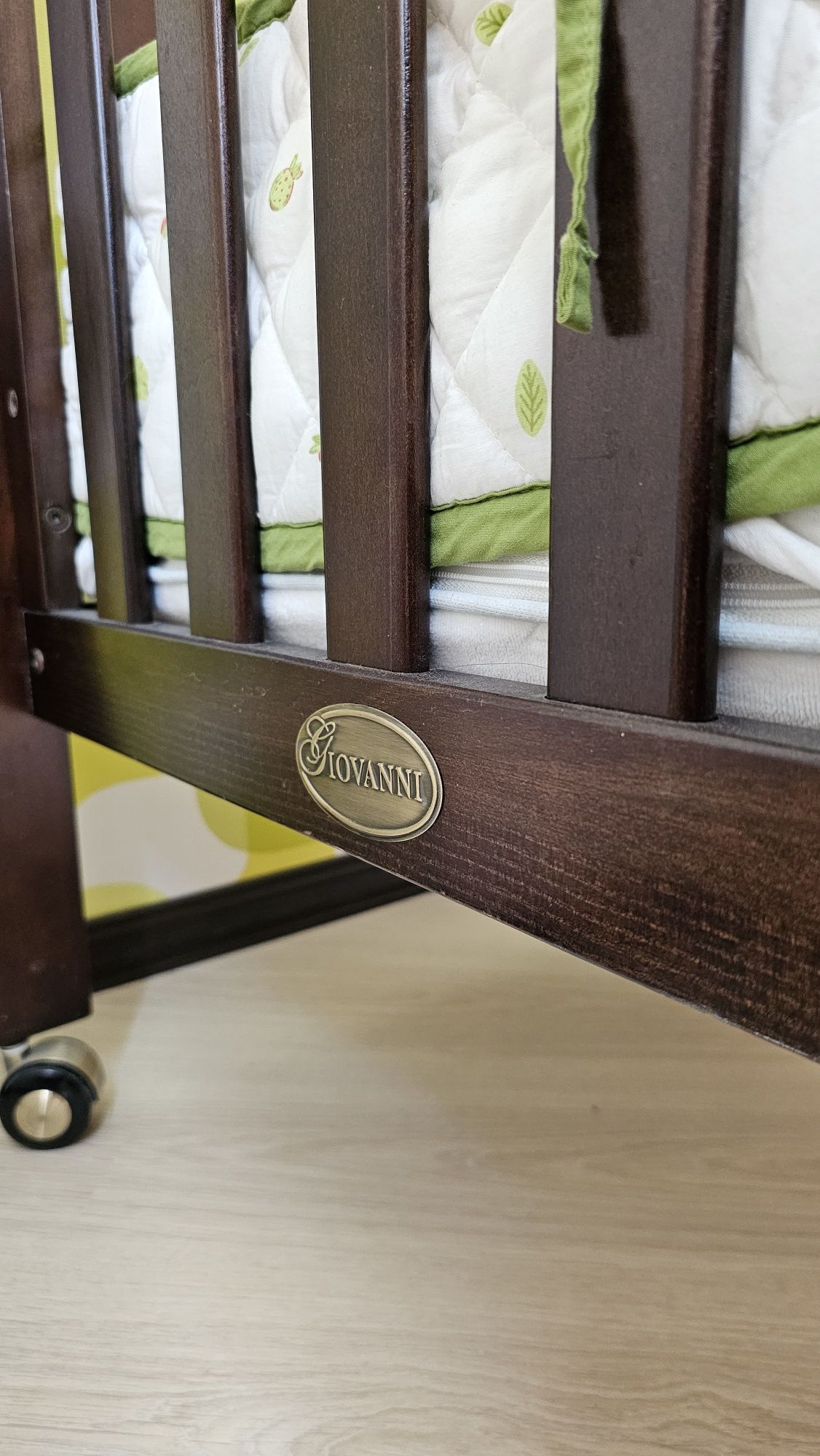 Кроватка для новорожденных (Италия) Magico, шоколадная