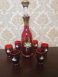 Прекрасный коньячный набор hand made