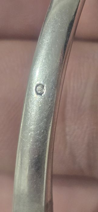 Brățară din argint cu safire