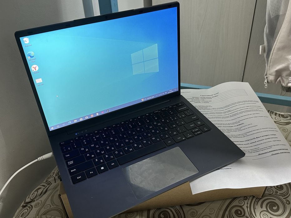 Новый Ноутбук HYDRA SmartBook 14" / 12 Гб / SSD 256 Гб / Win 10 / H14