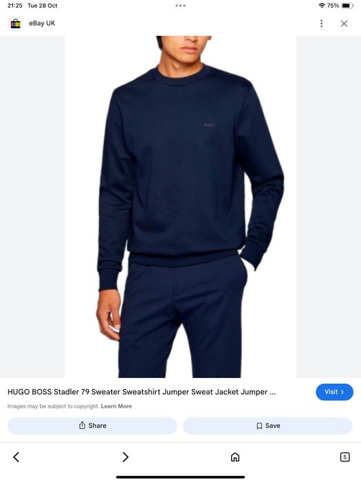 Hugo Boss-оригинален пуловер 50 л