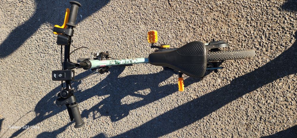 Детско колело 2 в 1 btwin 14 алуминиево 6,5 кг.-съчетава баланс колело