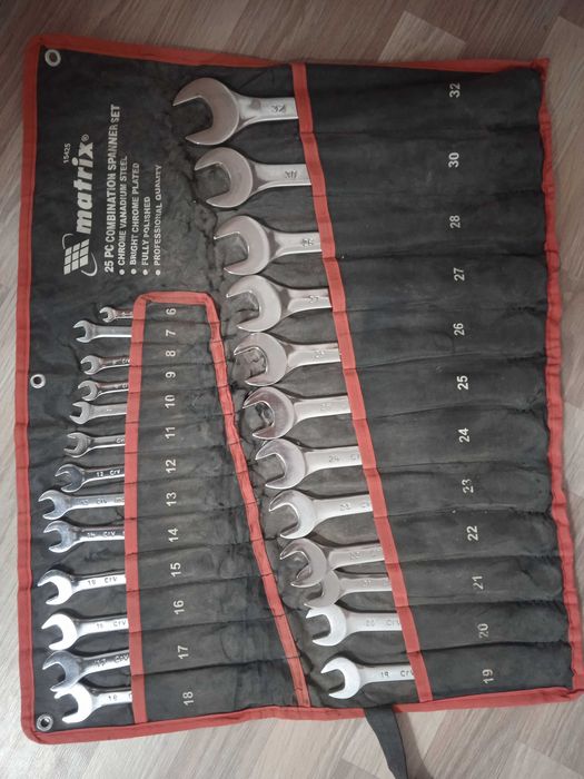 Набор рожковонакидных ключей