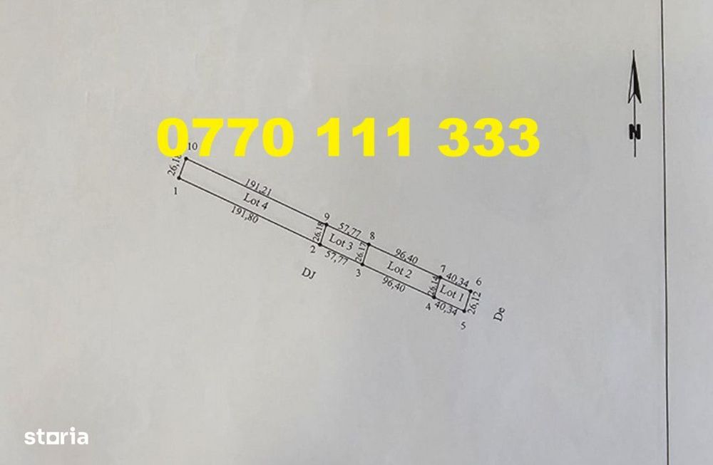 Teren extravilan arabil, Soseaua Focsani.