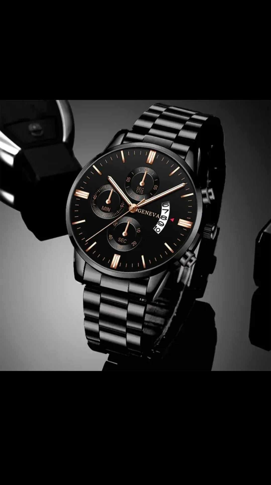 Луксозни модни  часовници кварцов ръчен часовник от неръждаема стомана