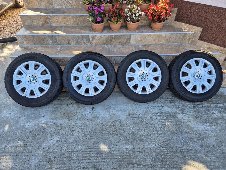 Jante R15 5x112 cu anvelope vară Bfgoodrich/65R15