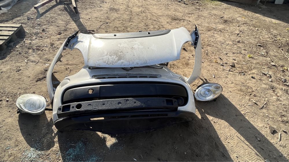 Parte fata fiat 500 2015 bara capota faruri aripi trager radiatoare