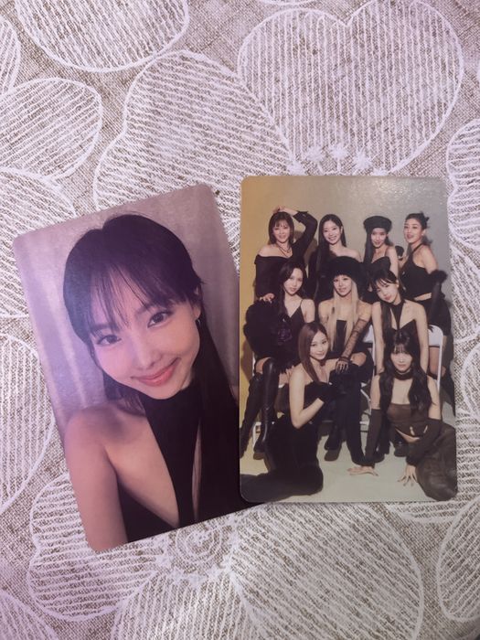 Карты коллекционные кпоп тваис (цена за две карты сразу)