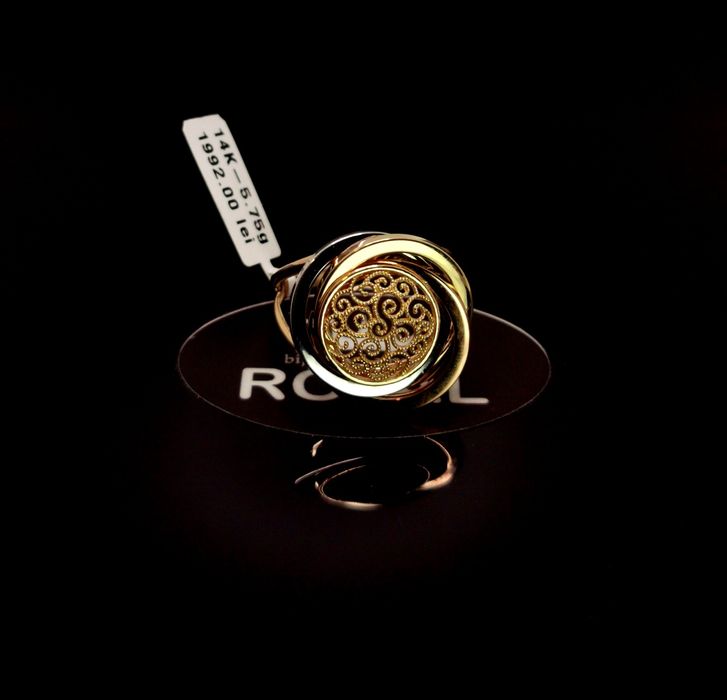 Bijuteria Royal inel din aur 14k 5.75 gr